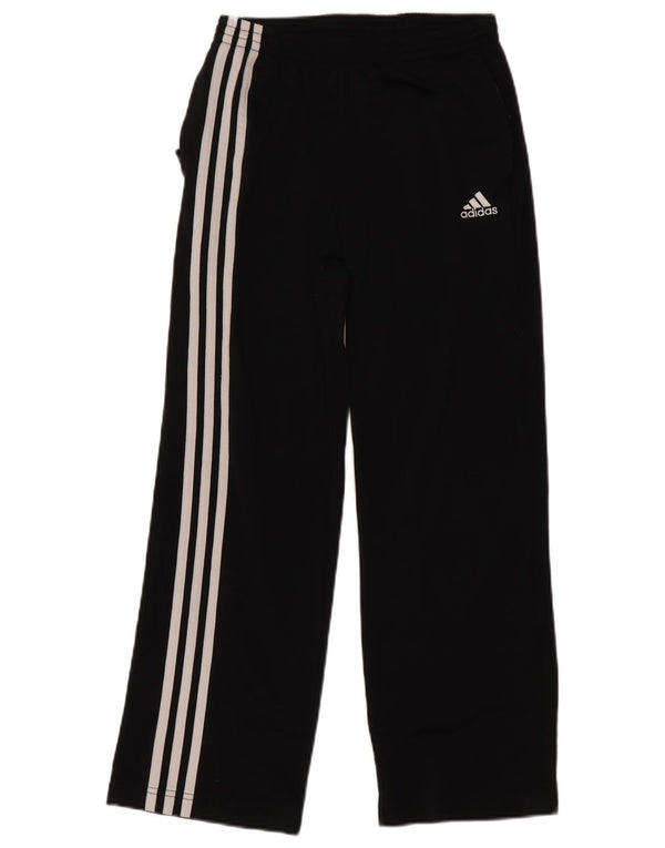 Adidas Girls Tracksuit Trousers 11-12 Years Black Polyester