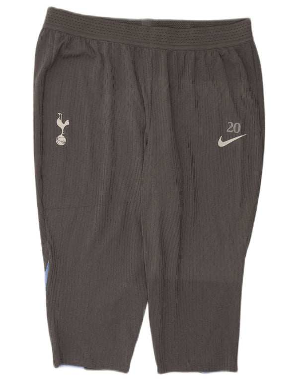Nike Womens Tottenham Hotspur Tracksuit Trousers UK 18 XL Grey Colourblock