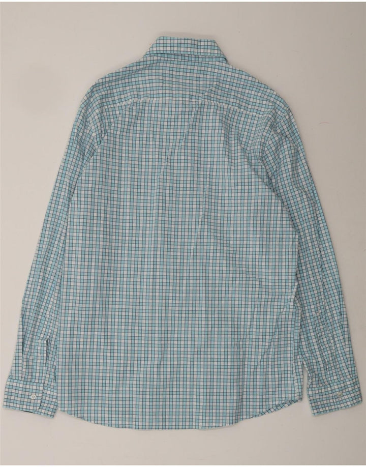 LEE Mens Regular Fit Shirt Large Blue Check Cotton Vintage Lee and Second-Hand Lee from Messina Hembry 