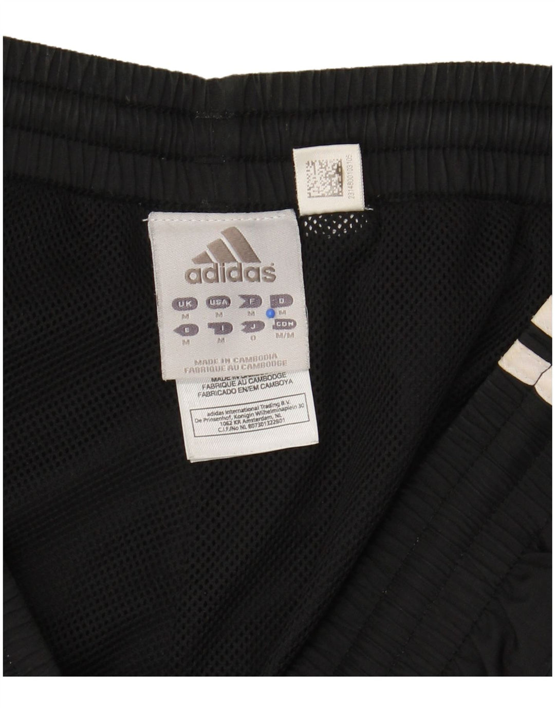 ADIDAS Mens Bermuda Sport Shorts Medium  Black Polyester