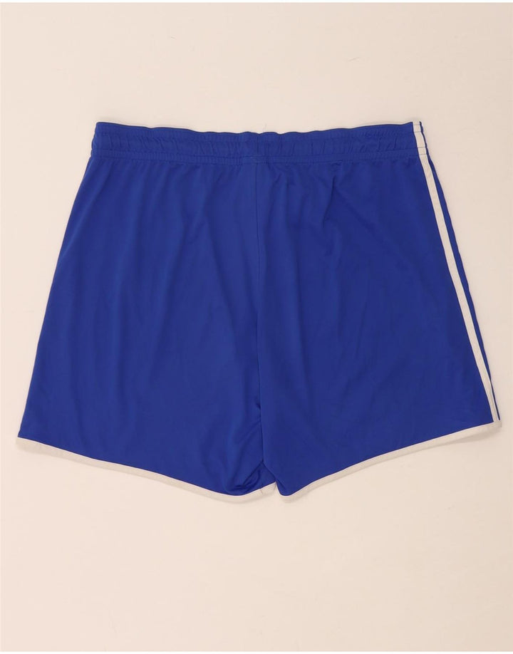 ADIDAS Mens Sport Shorts XL Blue Polyester