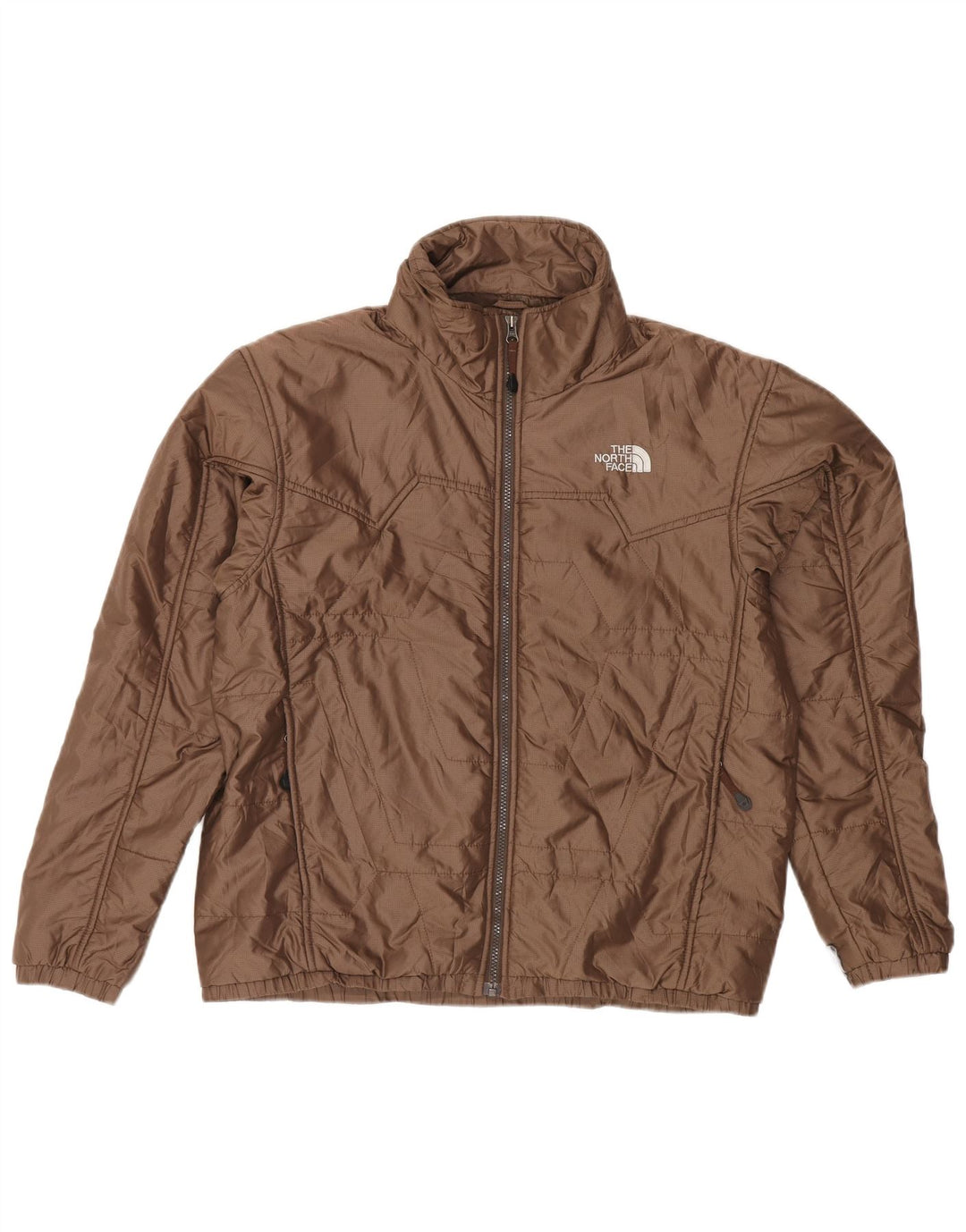 THE NORTH FACE Mens Windbreaker Jacket UK 38 Medium Brown Nylon
