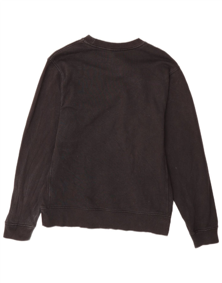 NIKE Mens Graphic Sweatshirt Jumper XS Black Cotton