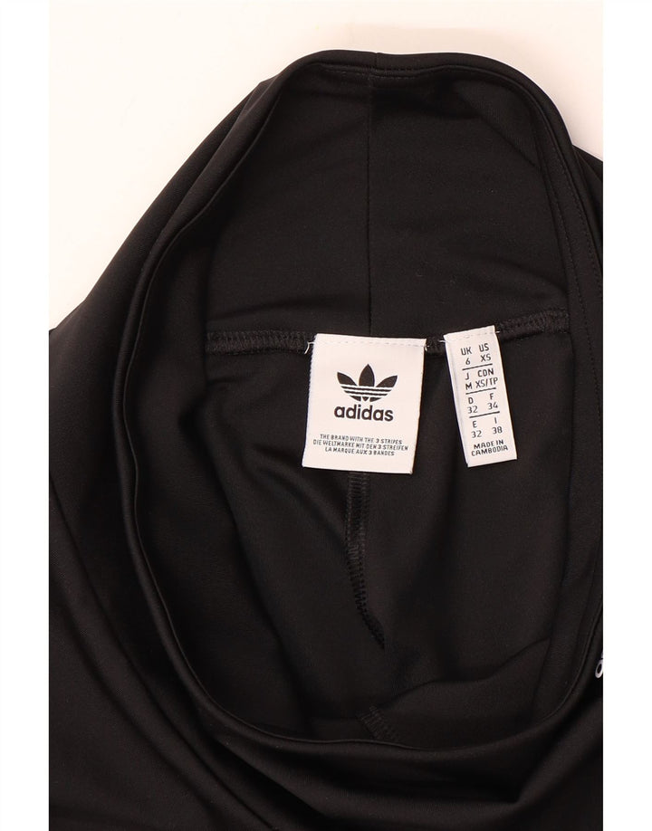 ADIDAS Womens Leggings UK 6 XS Black