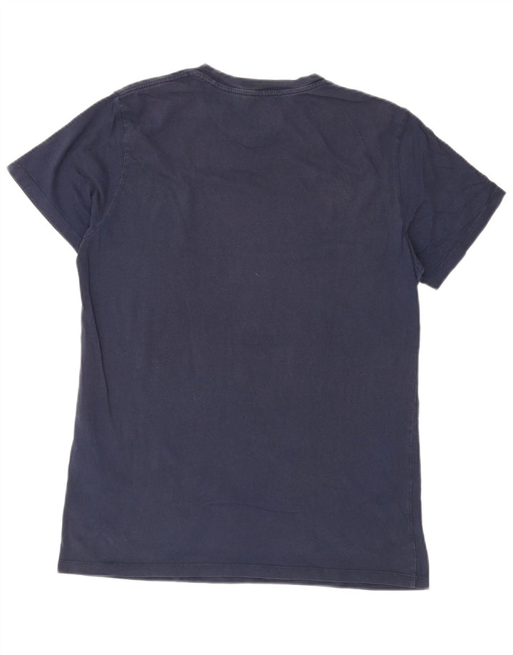 Levi's Mens Graphic T-Shirt Top Medium Navy Blue Cotton