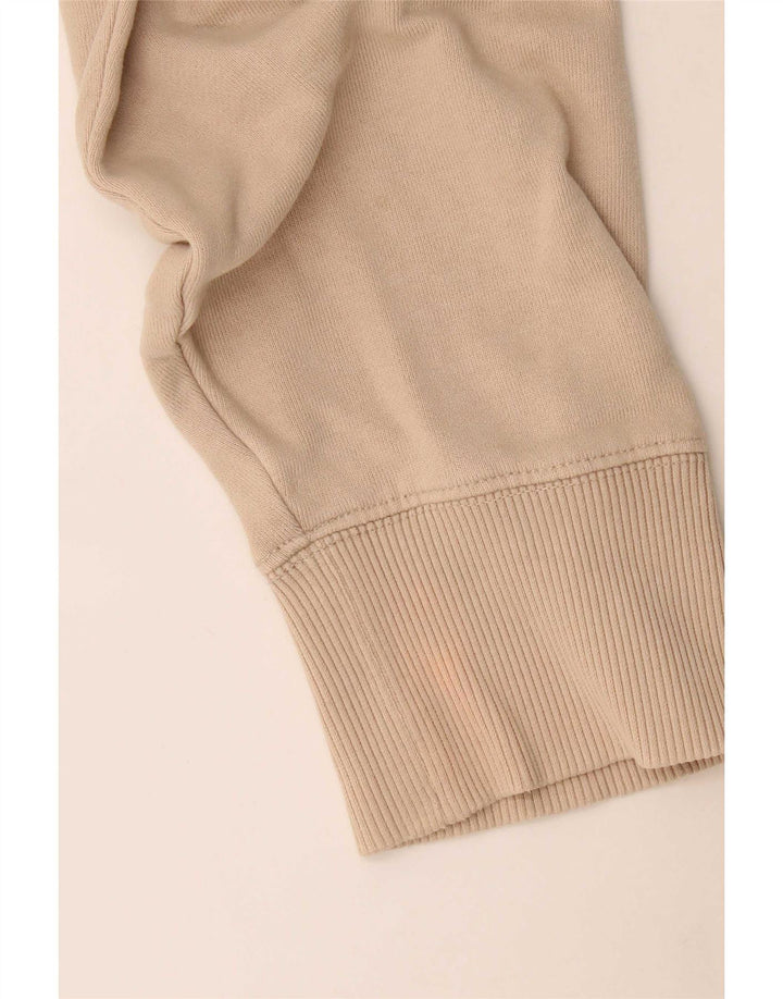 Superdry Mens Graphic Hoodie Jumper Small Beige