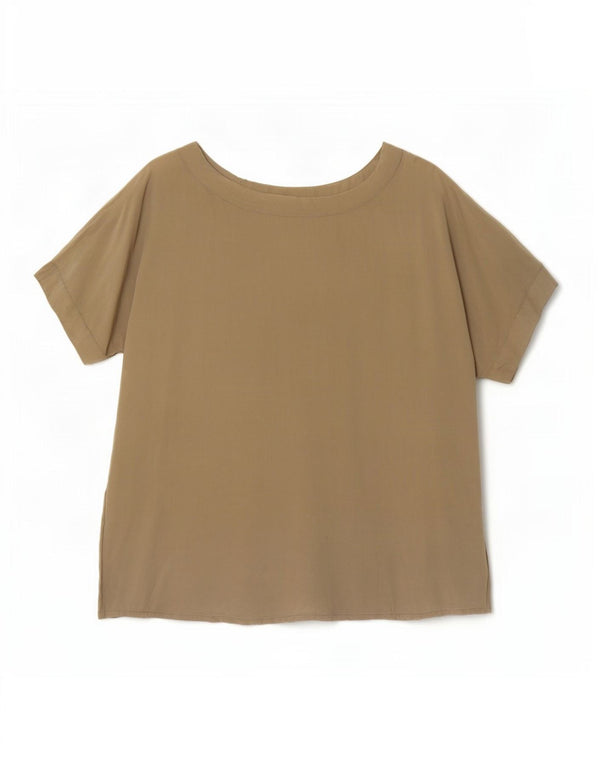 Vintage Womens Blouse Top UK 16 Large Khaki