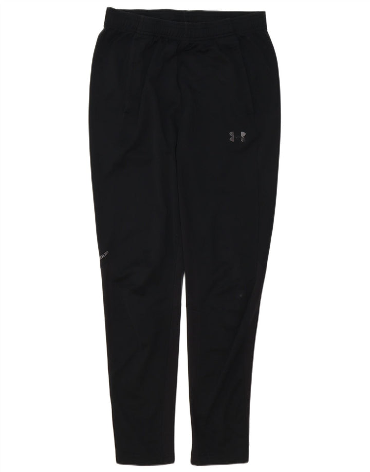 Under Armour Mens Tracksuit Trousers Medium Black Polyester