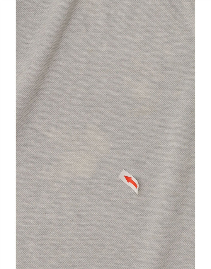 Kappa Mens Polo Shirt XL Grey Cotton