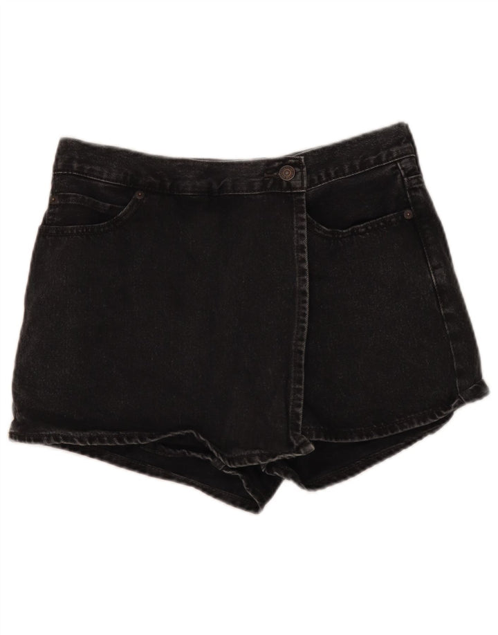 Levi's Womens Denim Shorts W28 Medium Black Cotton