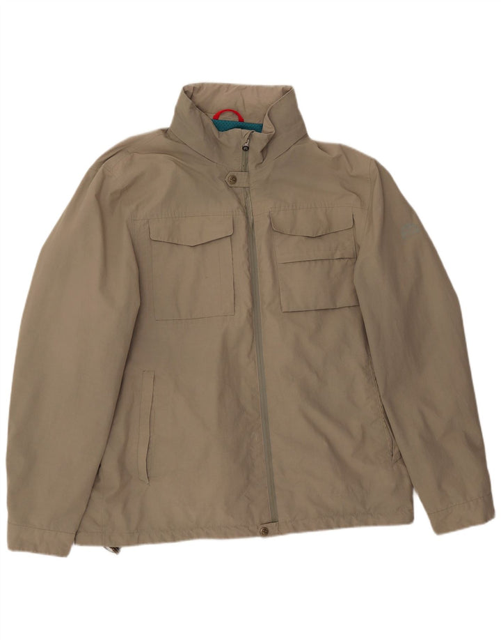 KLEPPER Mens Hooded Utility Jacket UK 42 XL Beige