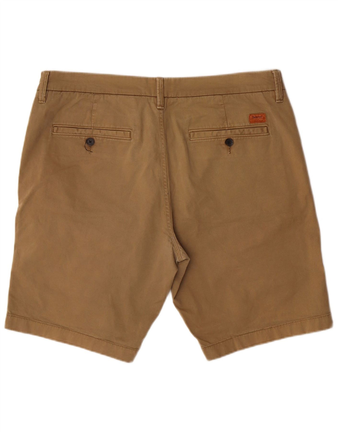 TIMBERLAND Mens Chino Shorts W36 Large  Beige Cotton