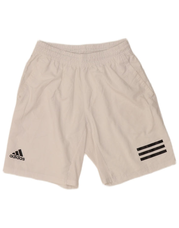 Adidas Mens Aeroready Sport Shorts Medium White Polyester