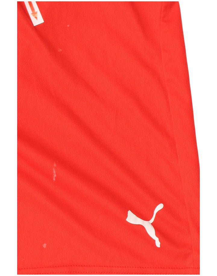 Puma Mens Sport Shorts Large  Red Polyester