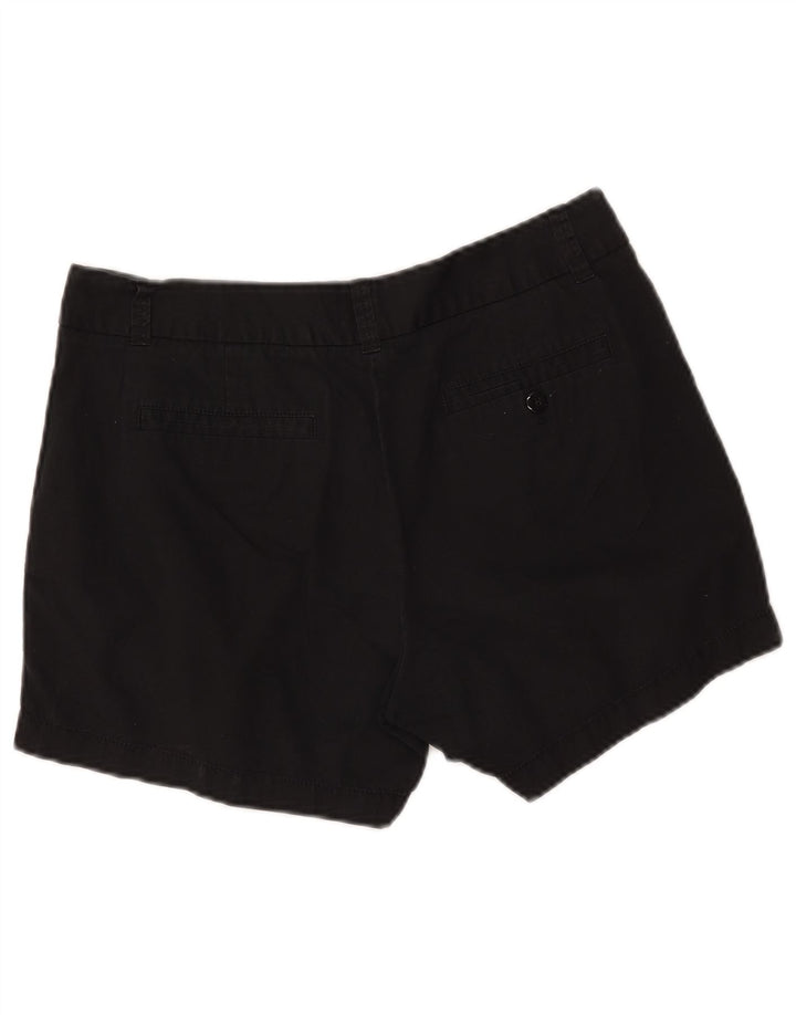 J. Crew Womens Broken In Chino Shorts US 8 Medium W30  Black Cotton