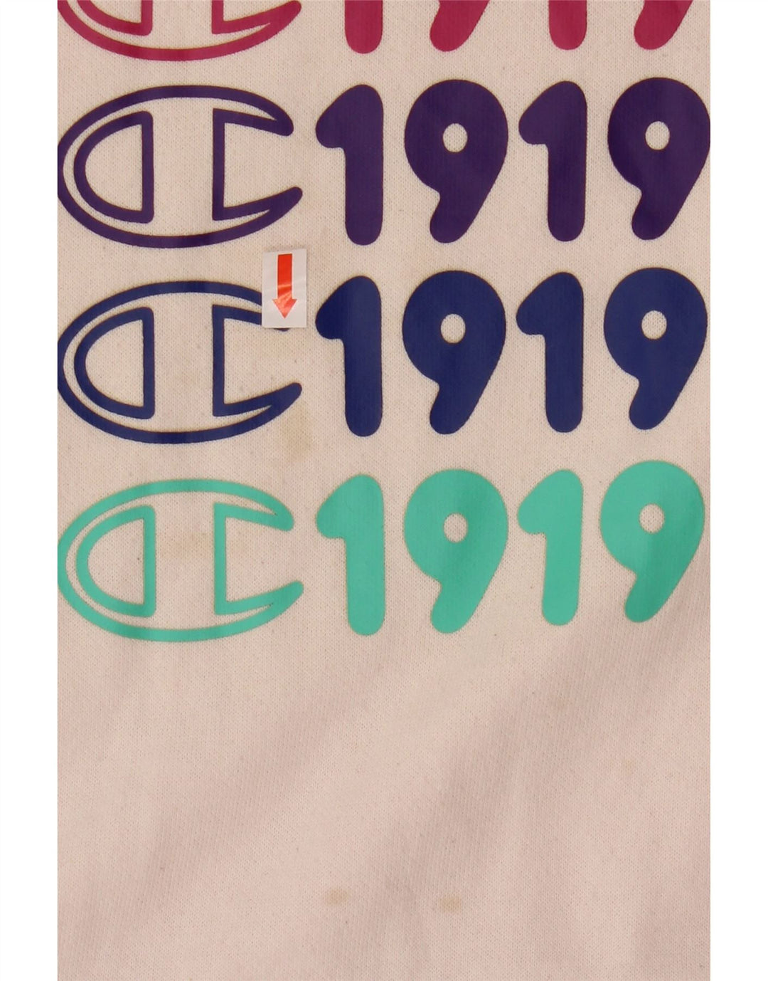 CHAMPION Girls Sweatshirt Jumper 11-12 Years Large Pink Colourblock