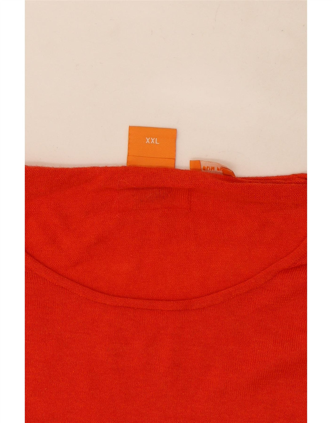 Hugo Boss Mens Crew Neck Jumper Sweater 2XL Red