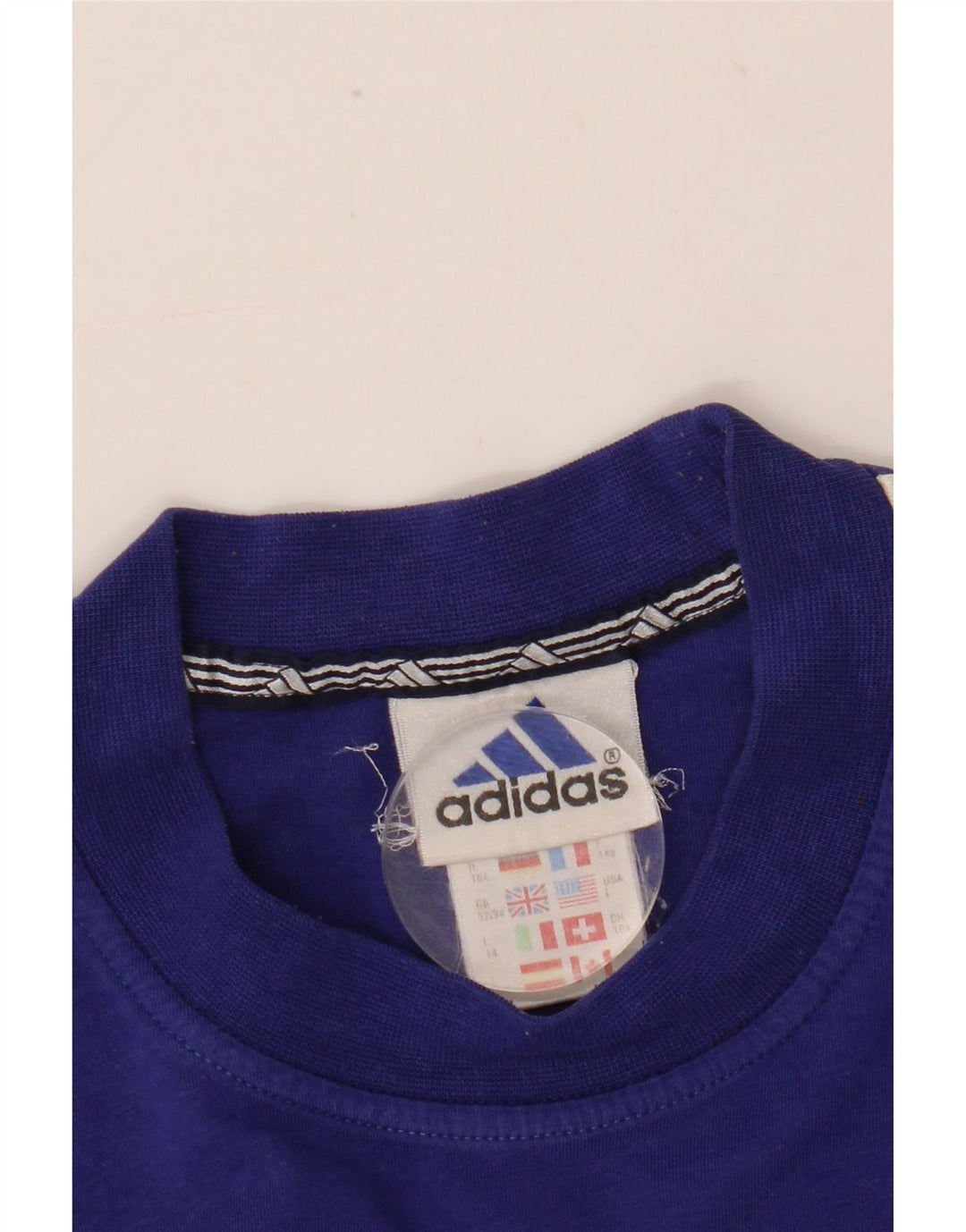 Adidas Boys T-Shirt Top 13-14 Years Navy Blue