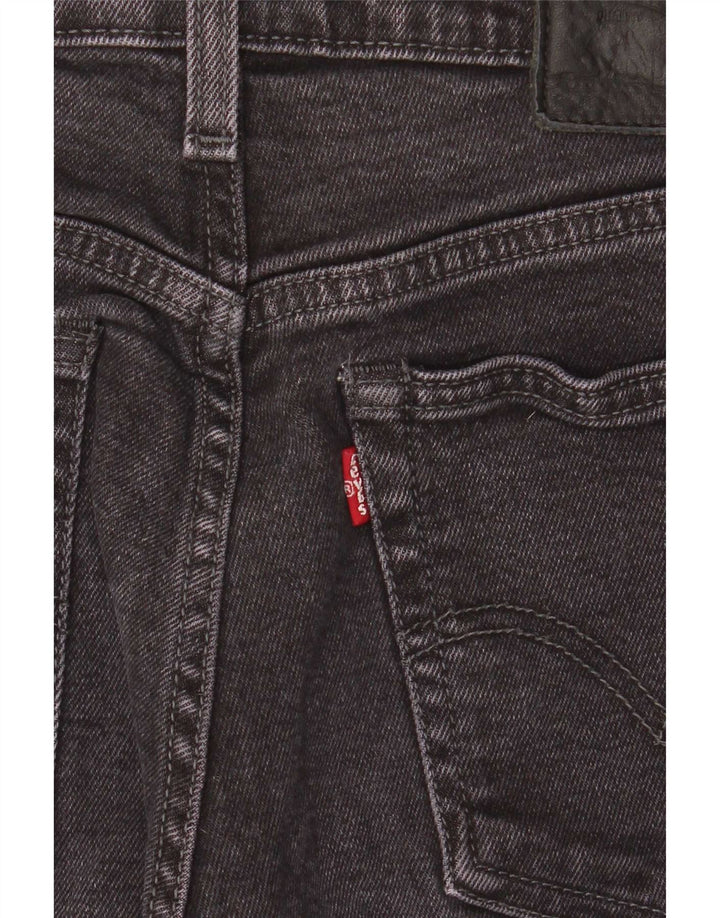 Levi's Womens Slim Jeans W24 L28 Grey Cotton