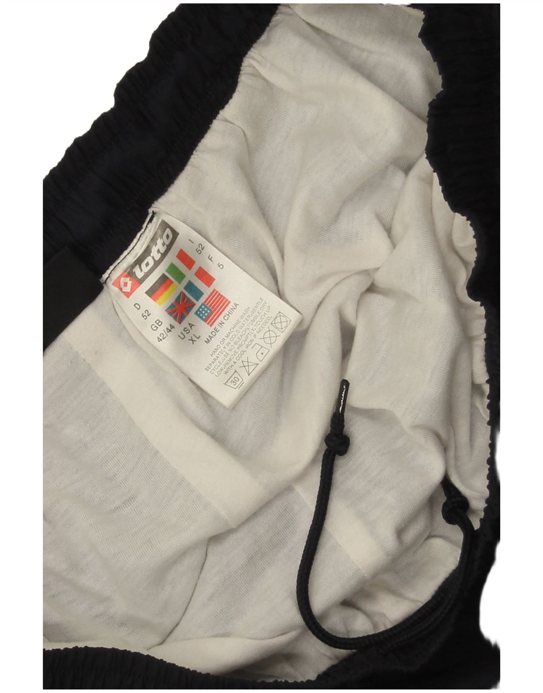 LOTTO Mens Tracksuit Trousers Joggers UK 42/44 XL  Navy Blue Colourblock