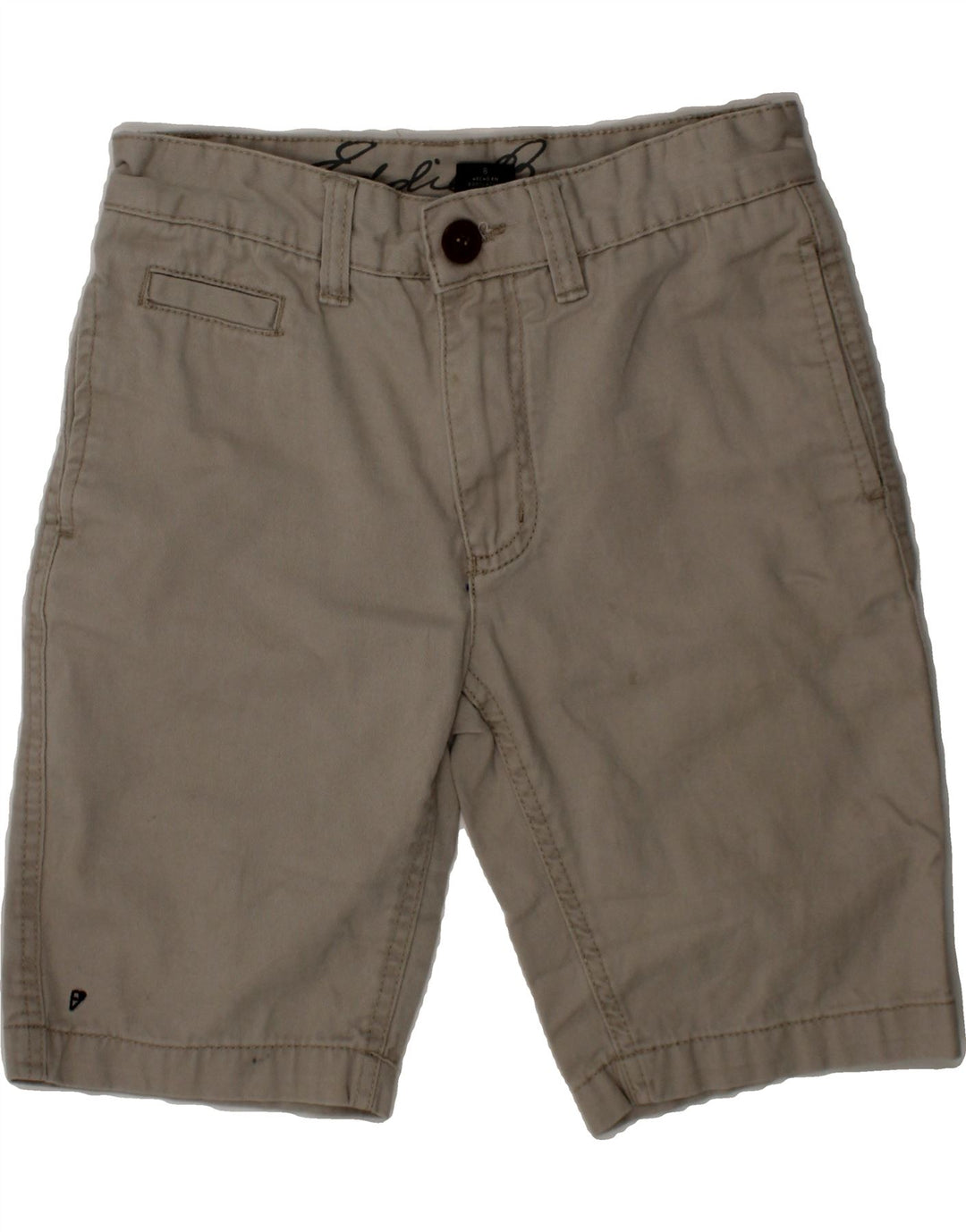 EDDIE BAUER Boys Chino Shorts 7-8 Years W23  Beige Vintage Eddie Bauer and Second-Hand Eddie Bauer from Messina Hembry 