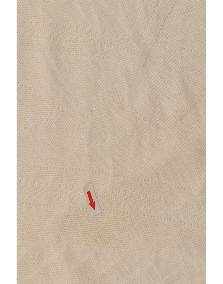 AUSTRALIAN L'ALPINA Womens Crew Neck Jumper Sweater IT 42 Medium White