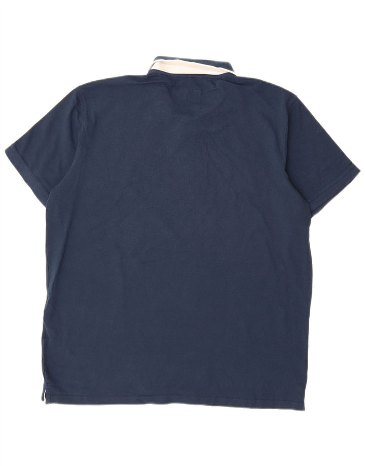 Carrera Mens VERONA Regular Polo Shirt 2XL Navy Blue Cotton