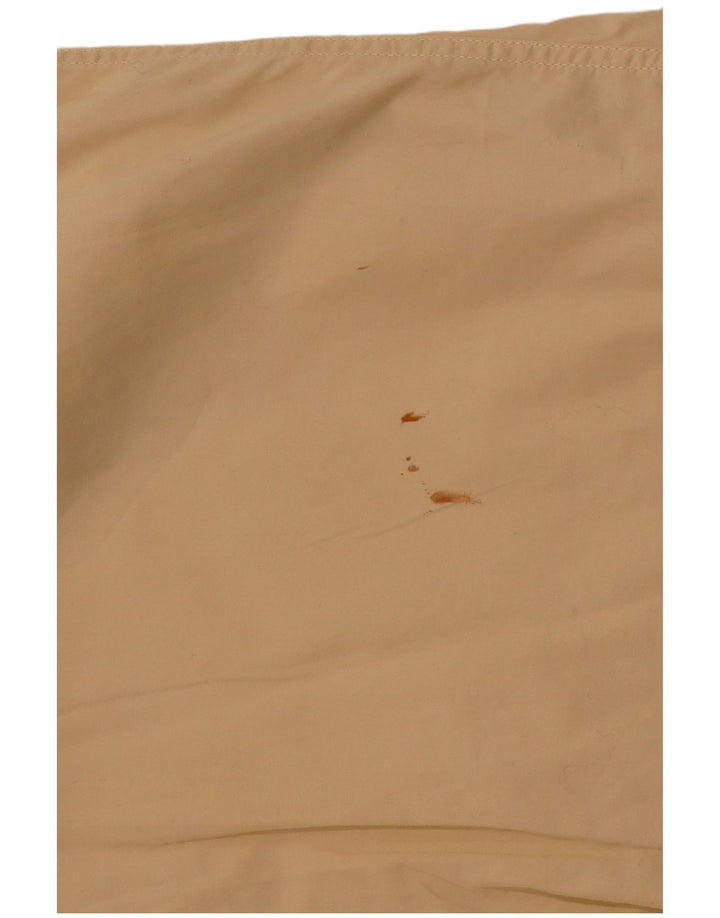 LEVI'S Mens Short Sleeve Shirt Medium Beige Cotton