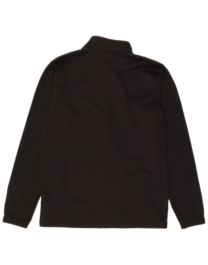 Puma Mens Tracksuit Top Jacket Medium Black Polyester