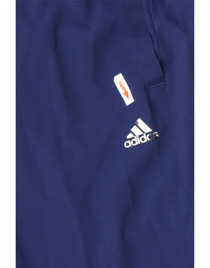 Adidas Mens Climacool Tracksuit Trousers Large Navy Blue Polyester