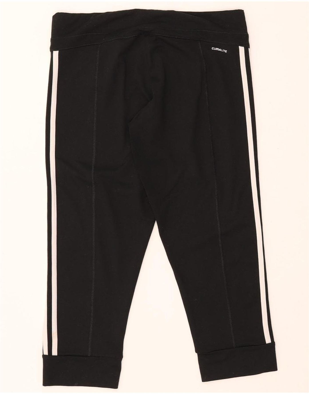 ADIDAS Womens Climalite Tracksuit Trousers Joggers UK 12/14 Medium  Black