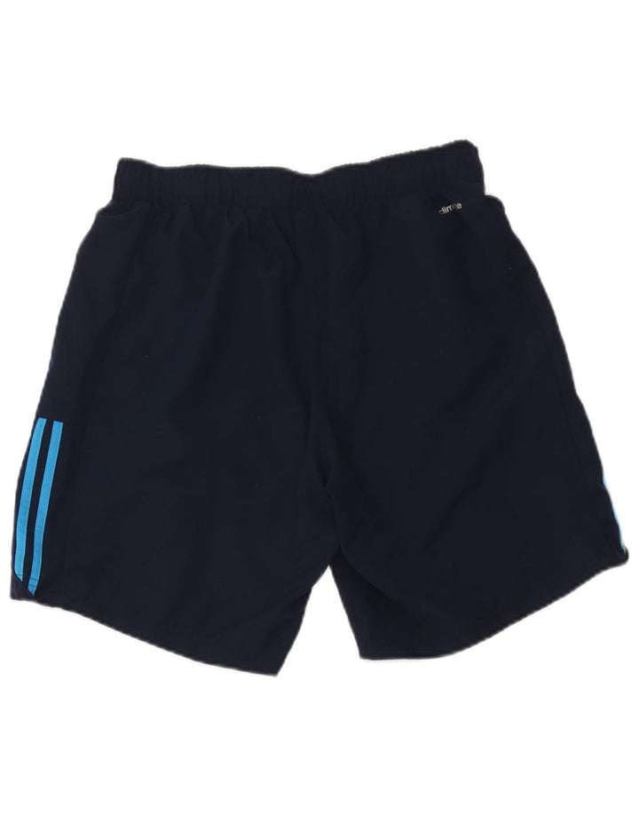 Adidas Mens Climalite Sport Shorts Medium Navy Blue Polyester