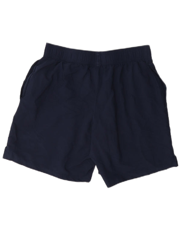 Under Armour Mens Graphic Sport Shorts Large Navy Blue Polyester
