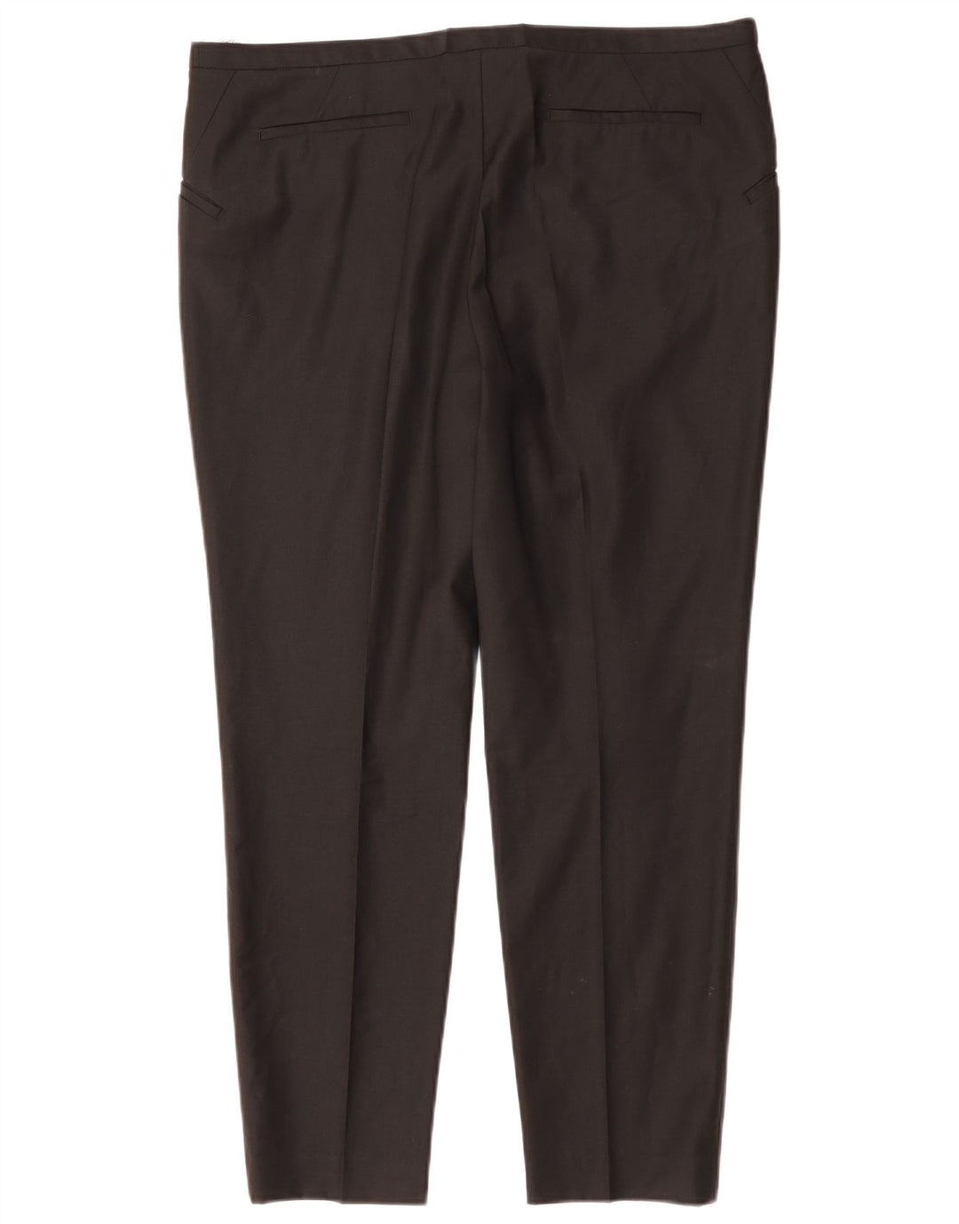 TED BAKER Womens Straight Casual Trousers W38 L29 Black