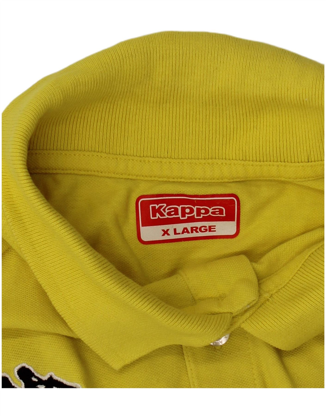 KAPPA Mens Polo Shirt XL Yellow