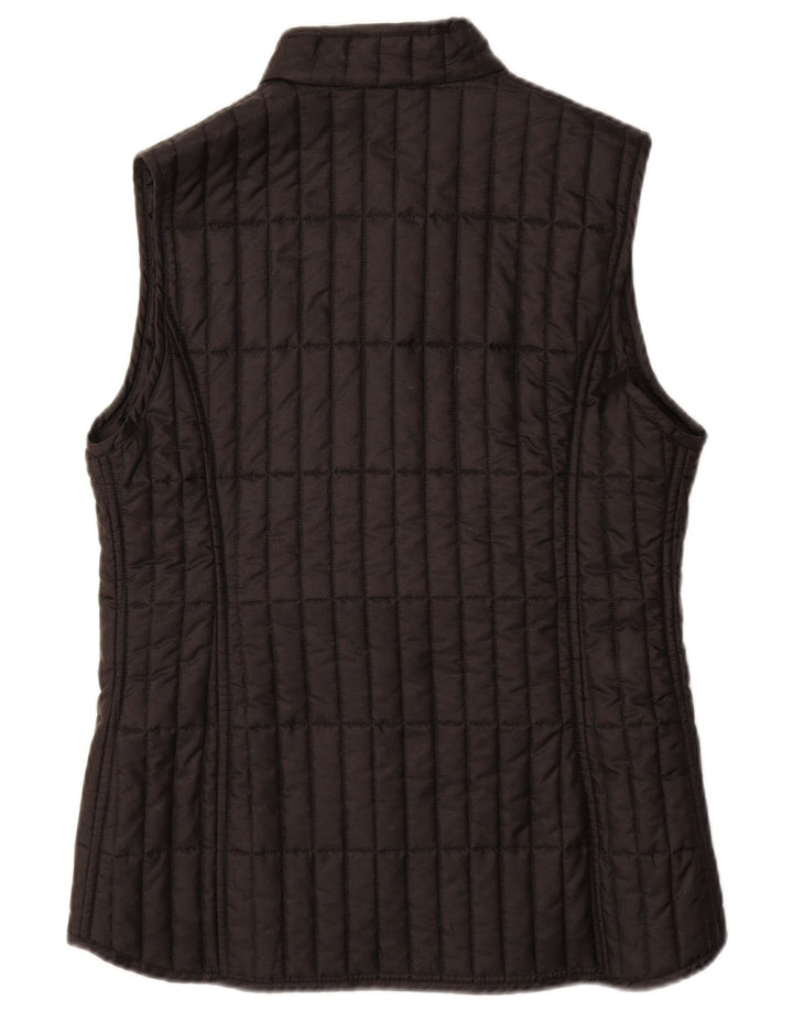 Chateu Beau Cedre Womens Quilted Gilet UK 12 Medium  Black Polyamide