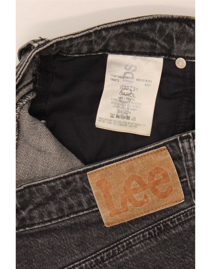 Lee Womens Carol Slim Jeans W30 L26 Grey Cotton