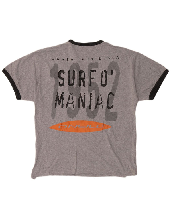 O'Neill Boys Graphic T-Shirt Top 15-16 Years Grey Flecked