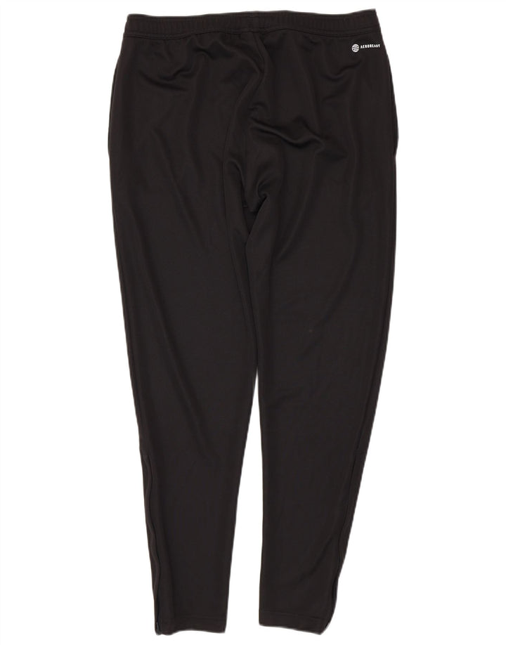 ADIDAS Mens Aeroready Tracksuit Trousers Large  Black Polyester