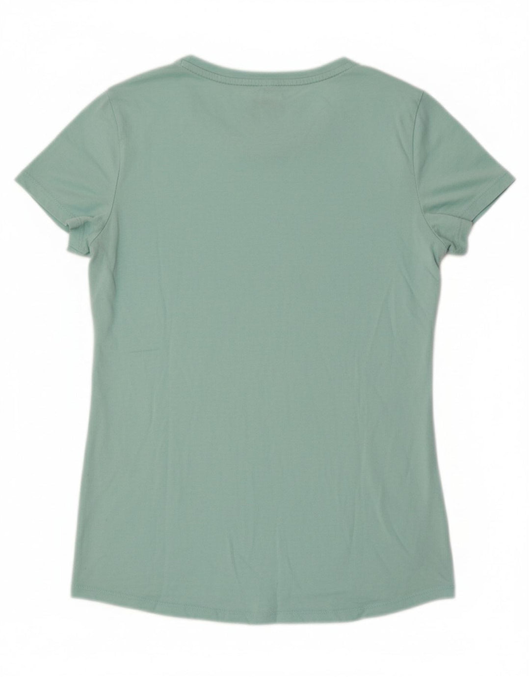 PUMA Womens Graphic T-Shirt Top UK 12 Medium Turquoise