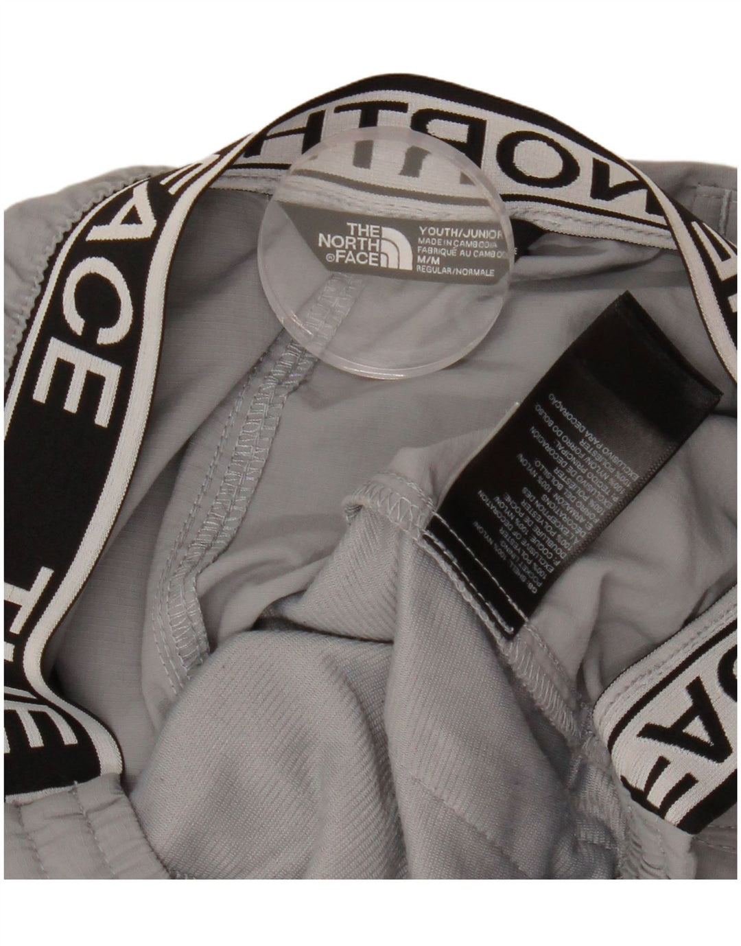 THE NORTH FACE Boys Graphic Cargo Trousers 9-10 Years Medium W24 L24  Grey