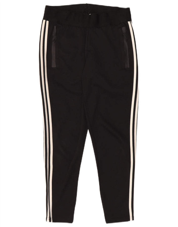 ADIDAS Womens Tracksuit Trousers UK 8/10 Small  Black Polyester