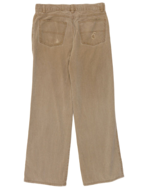 Tommy Hilfiger Boys Corduroy Trousers 15-16 Years W30 L28 Beige Cotton