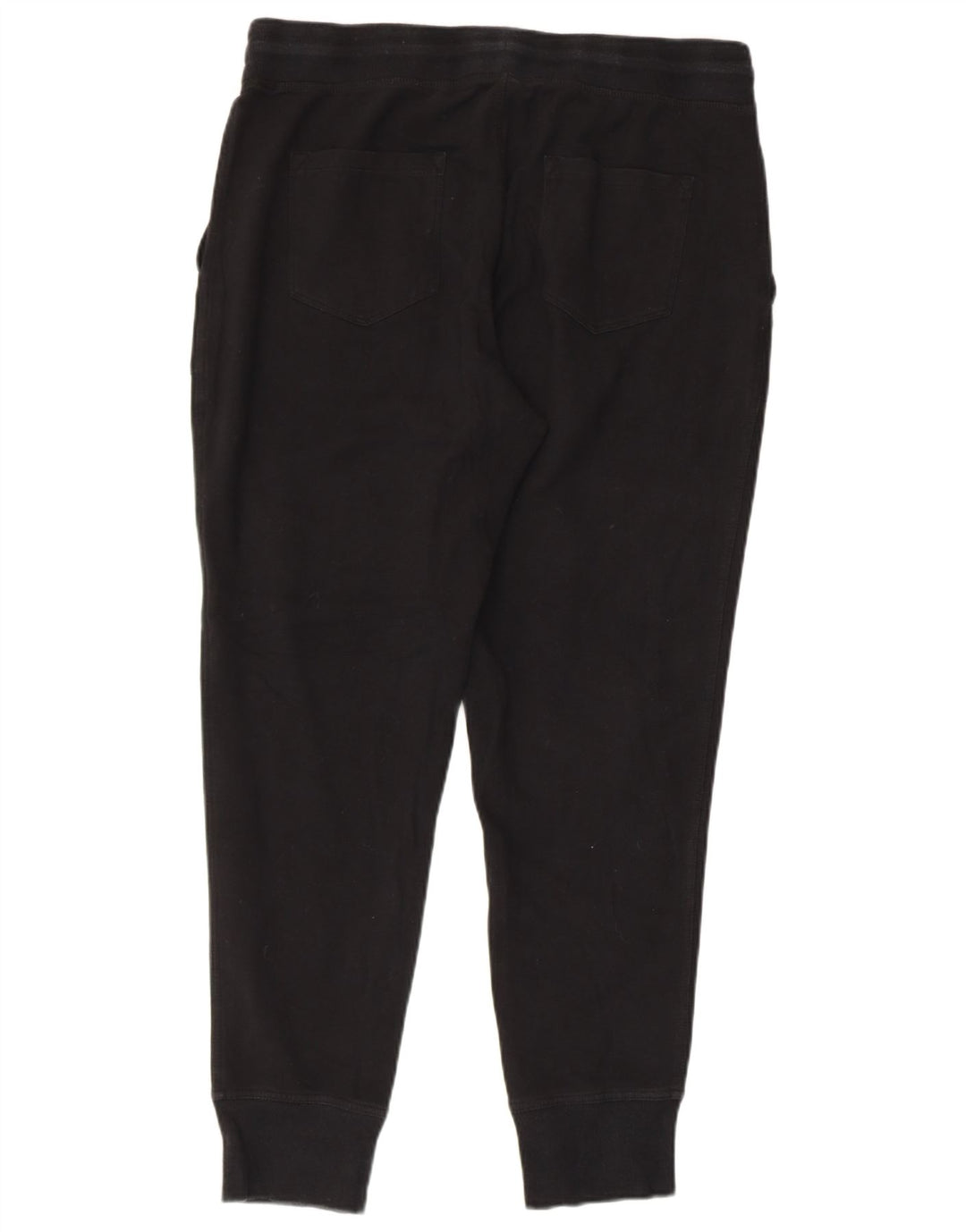 L.L.BEAN Mens Tracksuit Trousers Joggers Medium Black Cotton