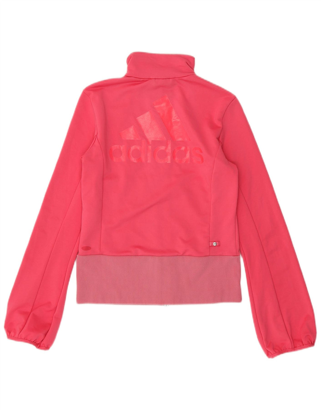 ADIDAS Womens Clima 365 Graphic Tracksuit Top Jacket UK 10 Small Pink