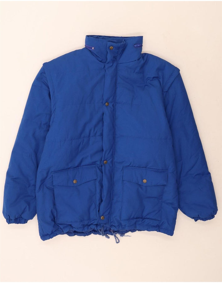 COLLECTION Mens Padded Jacket UK 44 2XL Blue Polyester Vintage Collection and Second-Hand Collection from Messina Hembry 