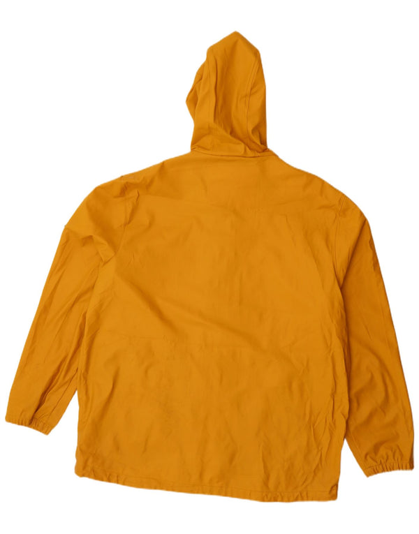 Joules Mens Hooded Rain Jacket UK 42 XL Yellow