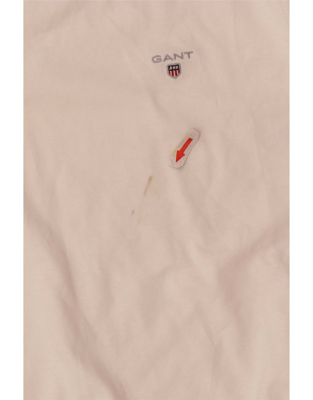 Gant Boys Top Long Sleeve 14-15 Years White Cotton