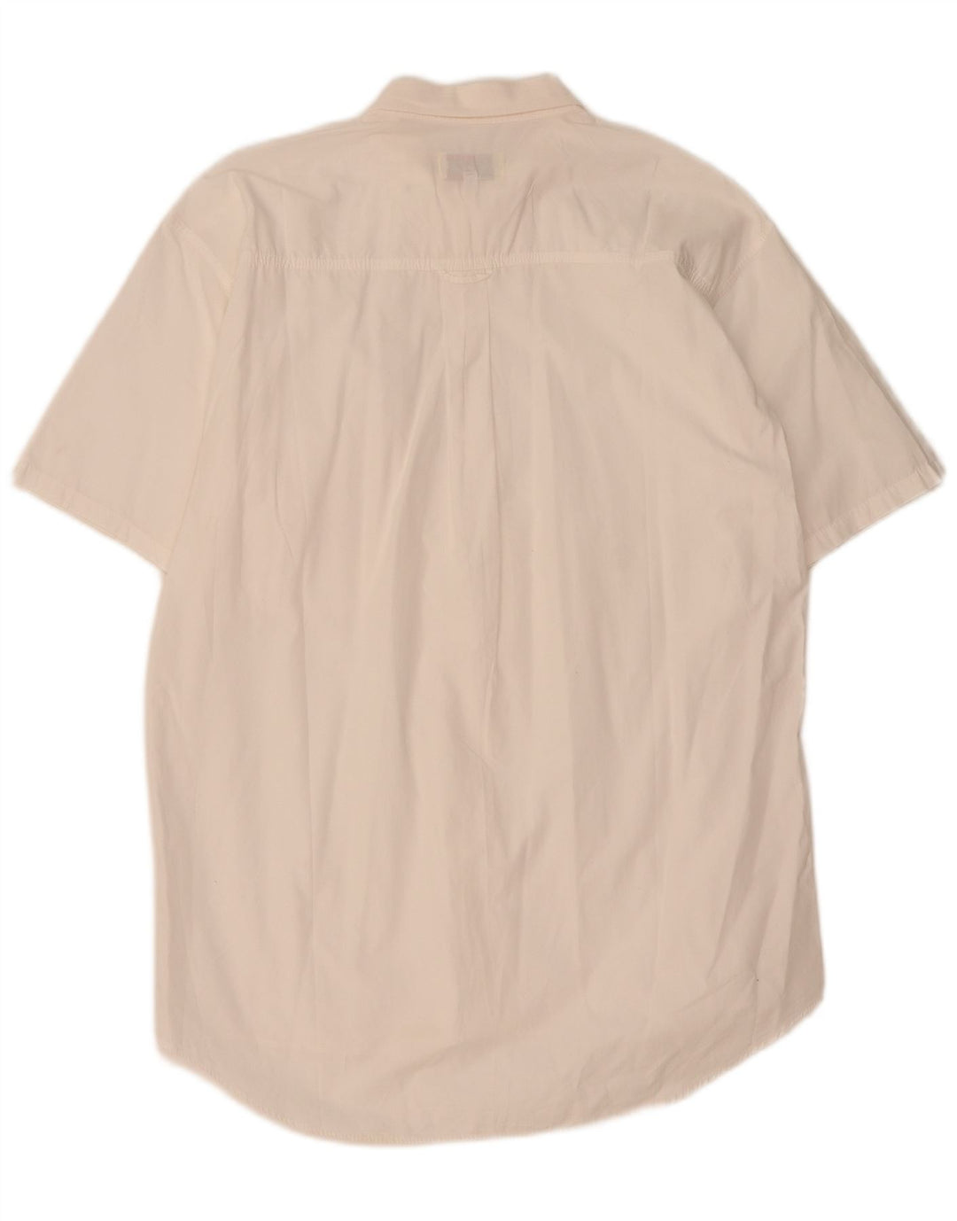 CARRERA Mens Short Sleeve Shirt Medium White
