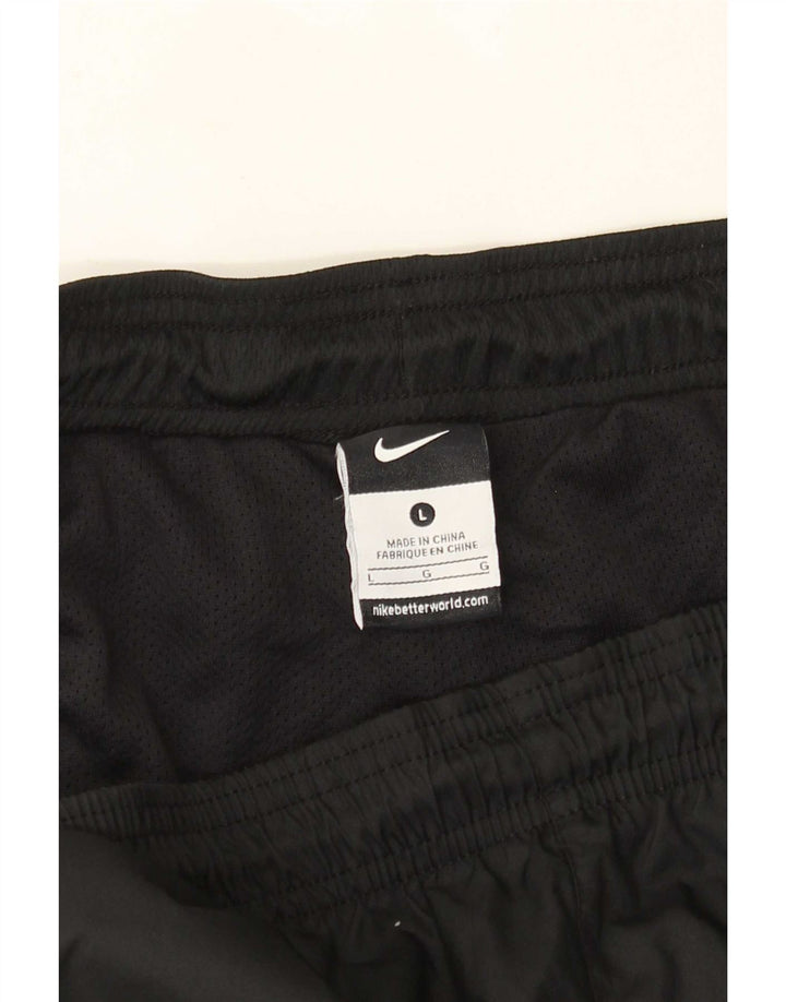 Nike Mens Tracksuit Trousers Large Black